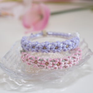 peachflower bracelet